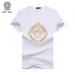 versace cotton classic medusa sequin t-shirt embroidery round white